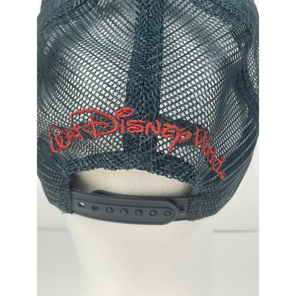 Disney Mr Toad's Auto Repair Hat Blue Adjustable Baseball Cap Adult Mesh Trucker - Picture 9 of 10